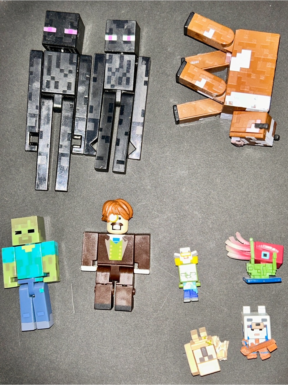 Minecraft Kids Figures Toy Set - All Included EUC